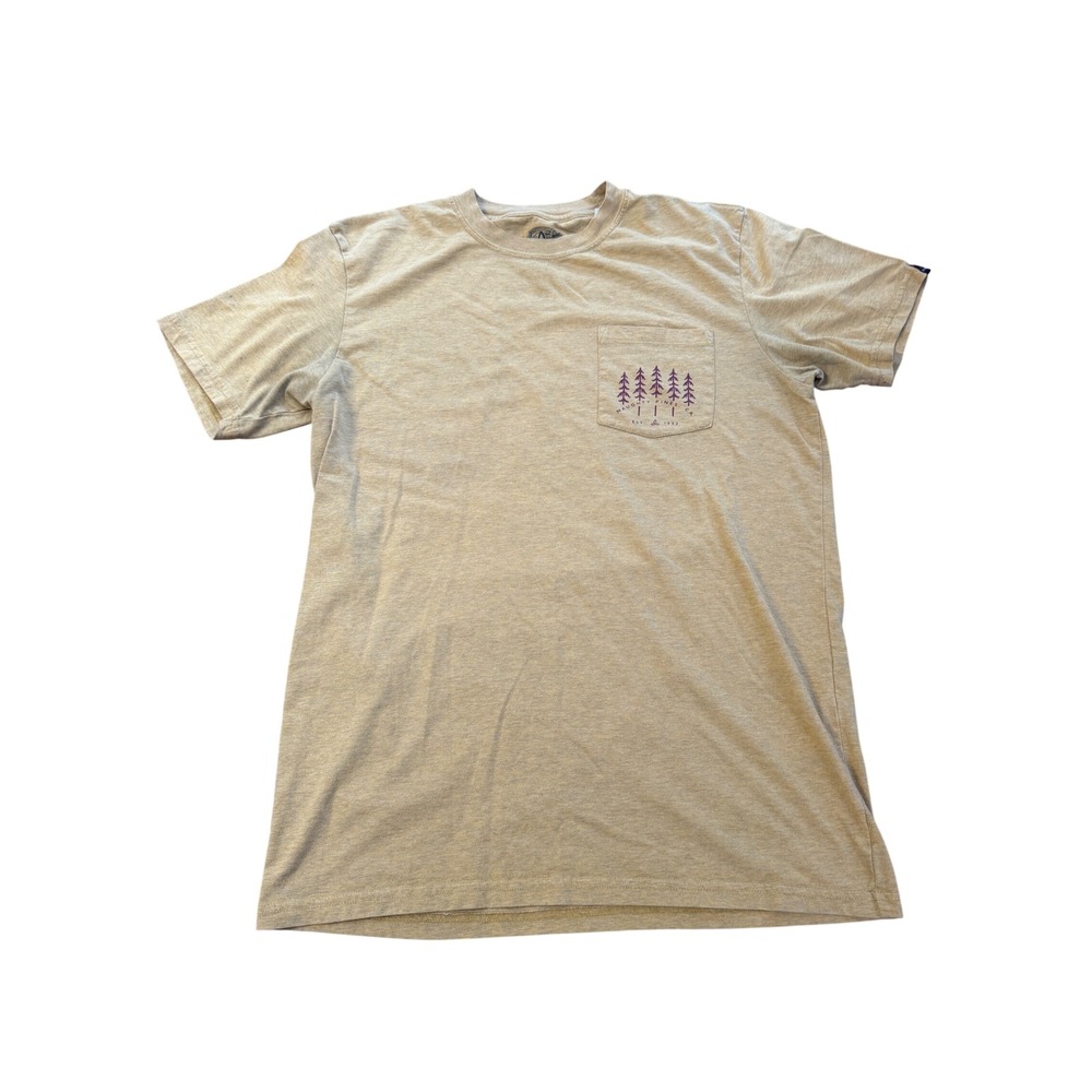 Prana Mens M Motorcycle Graphic Pocket T Shirt Outdoor Moto Gorpcore Adventure